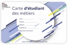 carte etudiant metiers