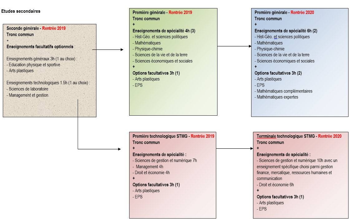 structure lycee 2019